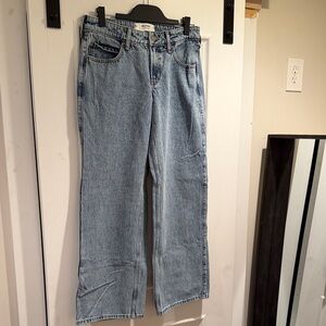 Hollister Light Blue Straight Leg Jeans